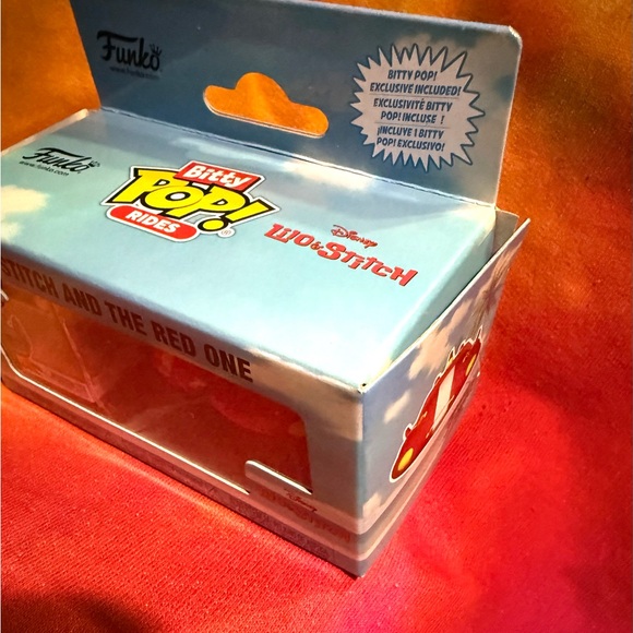 Funko Bitty Pop Rides, Stitch and the Red One NEW IN BOX - Picture 2 of 5